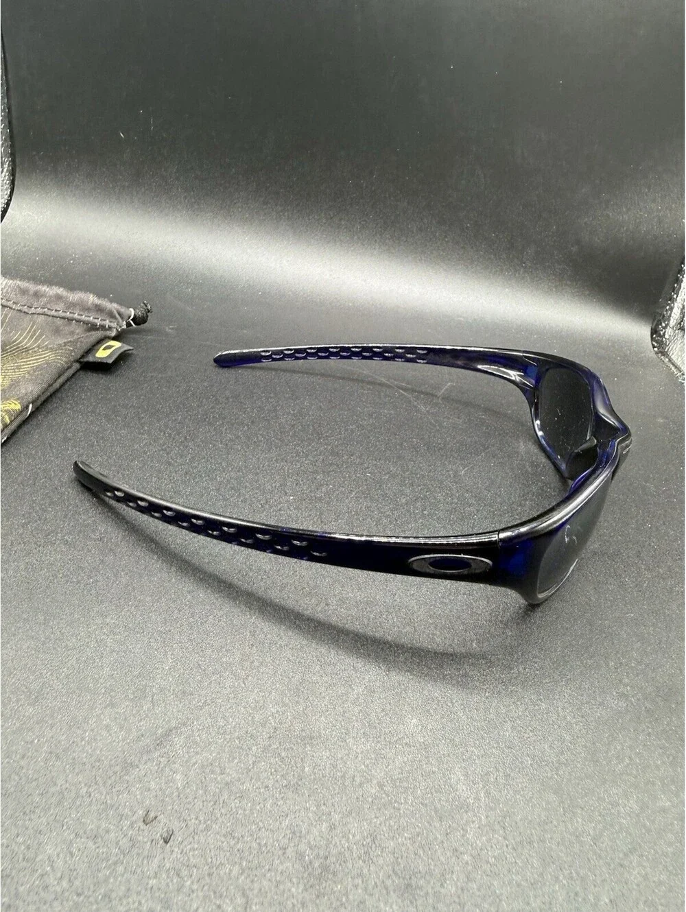 Oakley Fives Gen 1 Dark Crystal Blue/Black Iridium Lenses 03-123